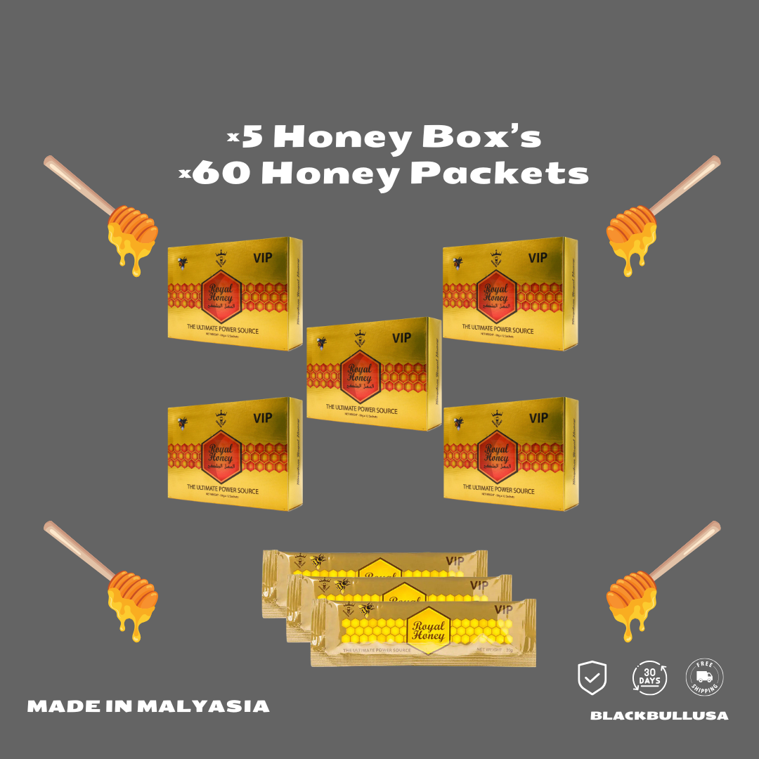 Honey - (12 Sachets - EACH BOX) Honey For Him